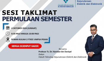 Sesi Taklimat Permulaan Semester